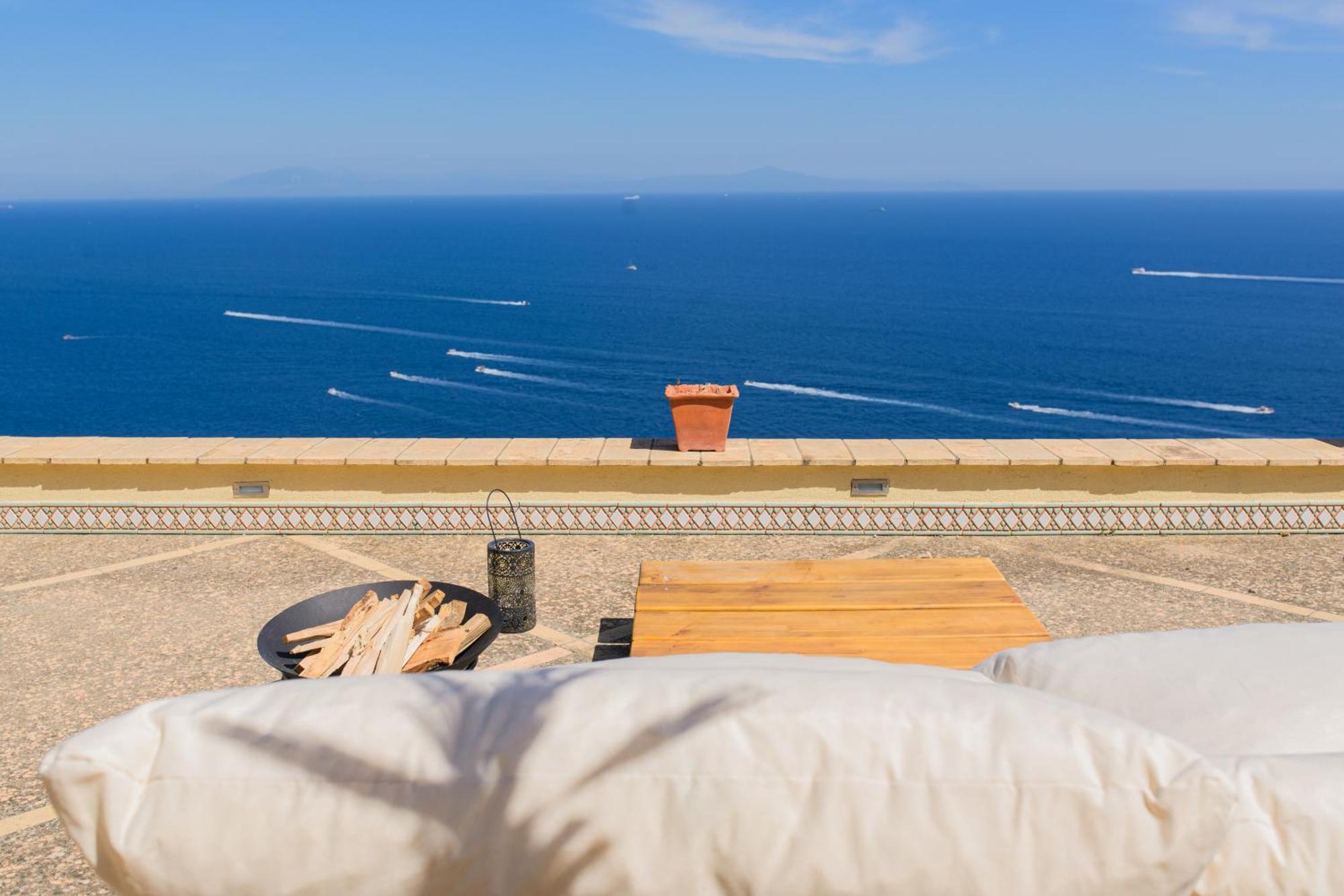 Villa Cristina -No Steps-Amalfi Coast Views -Hot Tube 普莱亚诺 外观 照片