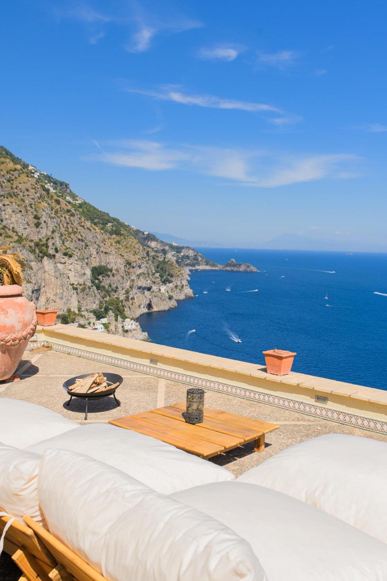 Villa Cristina -No Steps-Amalfi Coast Views -Hot Tube 普莱亚诺 外观 照片