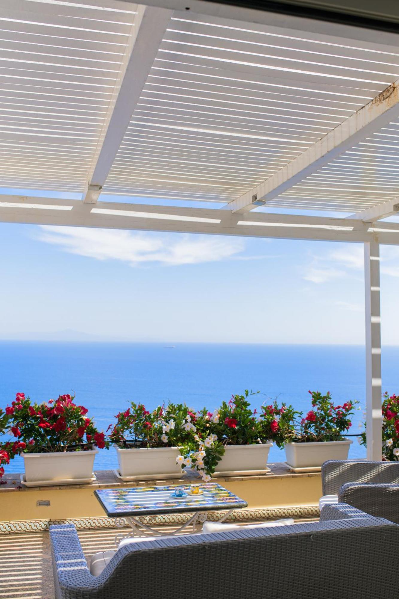 Villa Cristina -No Steps-Amalfi Coast Views -Hot Tube 普莱亚诺 外观 照片