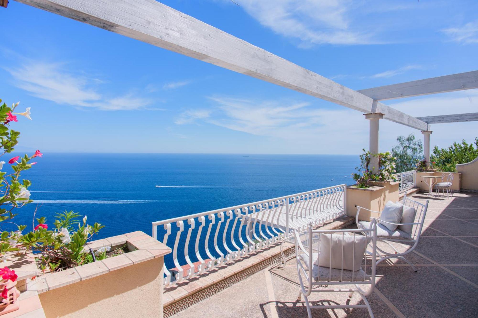 Villa Cristina -No Steps-Amalfi Coast Views -Hot Tube 普莱亚诺 外观 照片