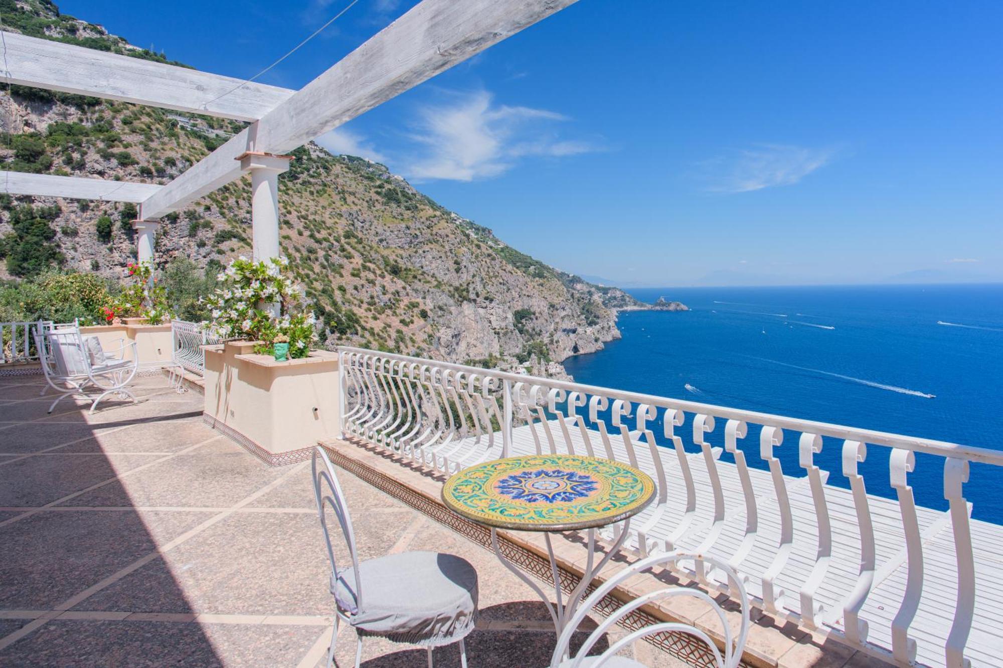 Villa Cristina -No Steps-Amalfi Coast Views -Hot Tube 普莱亚诺 外观 照片